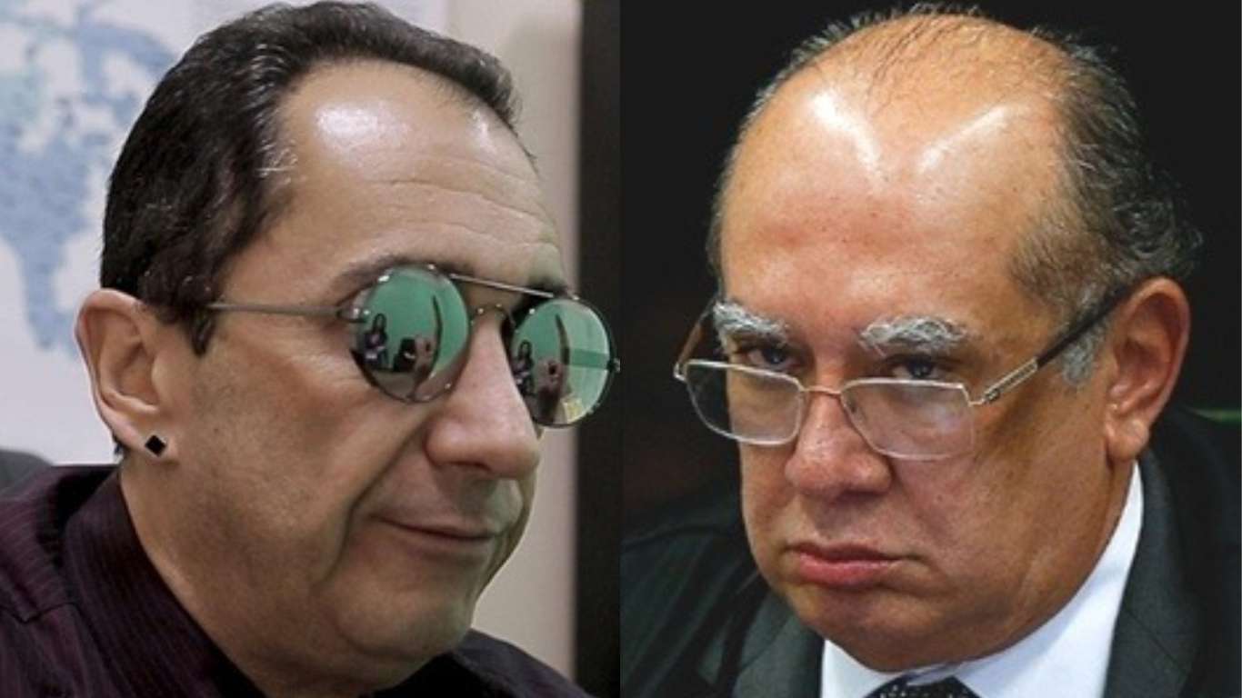 Jorge Kajuru e gilmar mendes Jorge Kajuru