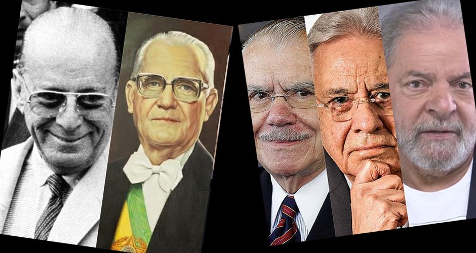 A diferença entre os filhos dos presidentes militares e presidentes civis presidentes militares