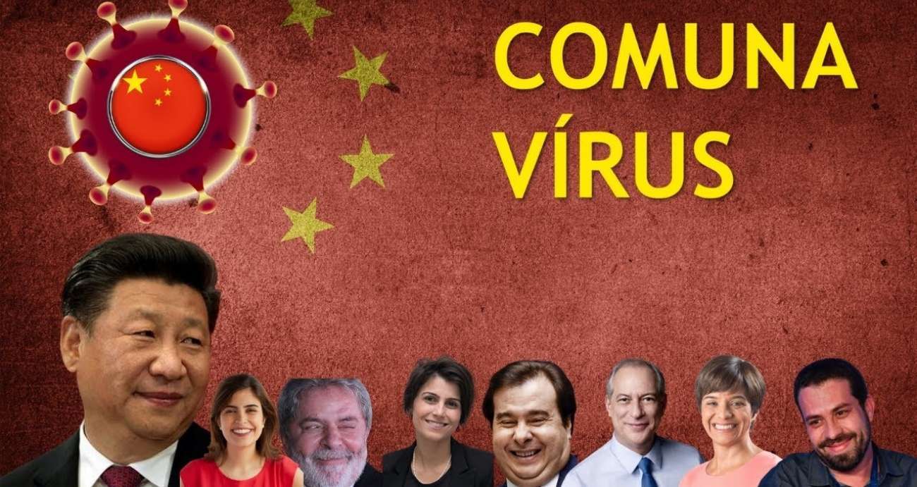 Quem trabalha, produz e não abre mão de ser livre, tem que se manifestar - Coronavírus vs “comunavírus” Coronavírus