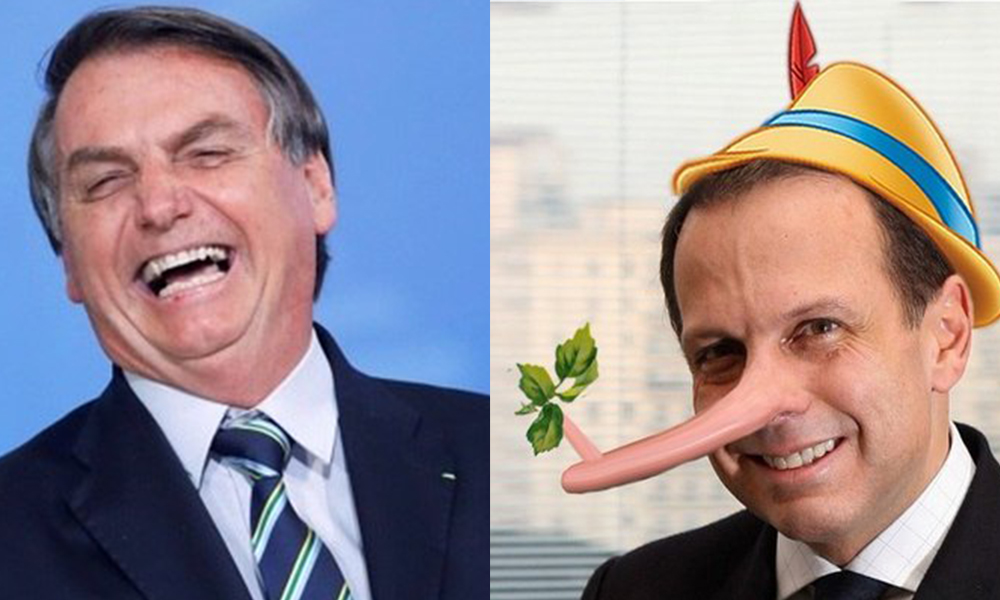 Cloroquina sendo disputada - Doria, afirmou que foi David Uip que sugeriu ao Mandetta, que distribuísse a cloroquina na rede pública do país. cloroquina