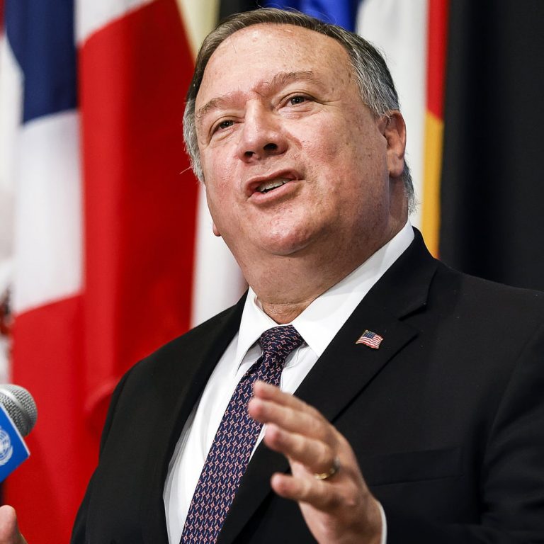 Trump fará ‘justiça’ contra a China pela Covid-19, diz Mike Pompeo em convenção Trump fará ‘justiça’ contra a China pela Covid-19, diz Mike Pompeo em convenção