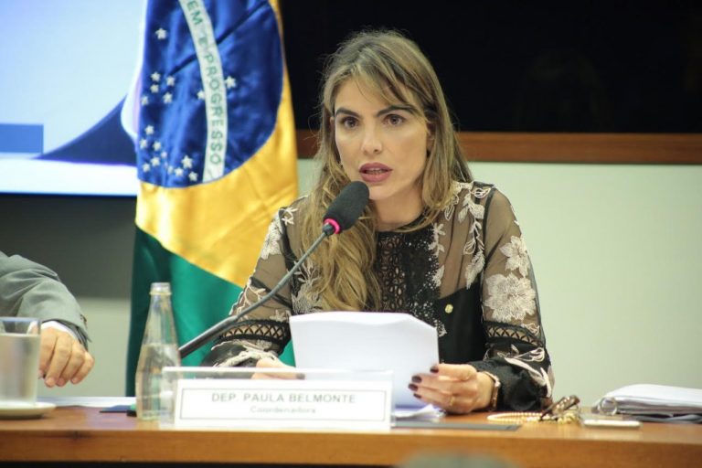 Paula Belmonte e procurador Roberto Livianu discutem medidas de combate à corrupção