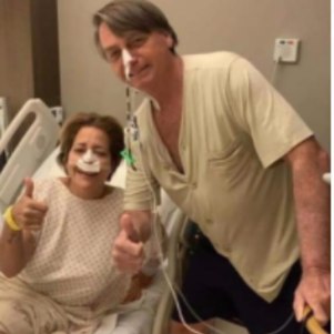 Bolsonaro tem evolução e está sem sonda, mas segue internado.