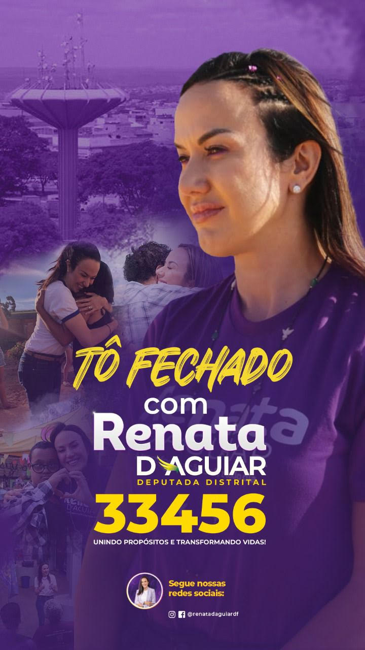 Eu estou com ela !!! E você ?