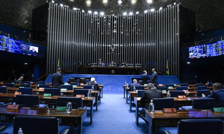 Senadores elegem com 66 votos nova Mesa Diretora da Casa.