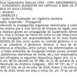 Anvisa manda suspender propaganda de suplemento “Xô Xuca”. Entenda