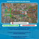 Esplanada fica interditada nesta 5ª para festa da padroeira do Brasil