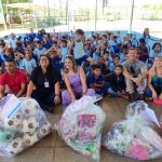Vem Brincar Comigo leva brinquedos a escola rural de São Sebastião