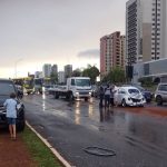 Fotos: fusca fica detonado após colisão com Pajero na Asa Norte