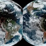 Imagens da Nasa mostram sombra passando pelo Brasil durante eclipse