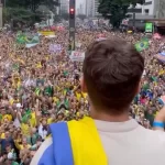 ‘O Brasil não tem medo de você’, diz deputado sobre Moraes, diante de multidão