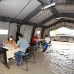 Tendas voltadas a pacientes com dengue são portas extras de atendimento