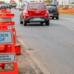 Trânsito no antigo Balão da Esaf continuará alterado para obras na quarta