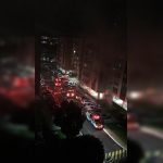 Vídeo: fogo consome apartamento na Octogonal e prédio é evacuado
