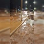 “Cataratas do Jardim Ingá”: chuva forte destrói rua no Entorno do DF
