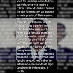 “Agora duas famílias choram”, diz viúva de PM que atirou em colega