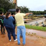 Alunos brasileiros e estrangeiros visitam unidades da Caesb