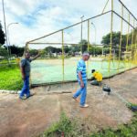 Quadra poliesportiva da QI 12 passa por reformas