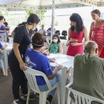 Tendas de hidratação contam com apoio do programa Jovem Candango