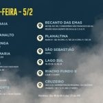 Dengue: veja rota do fumacê nesta segunda-feira (5/2) no DF