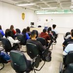 Estudantes iniciam aulas em espaço cedido pela Polícia Civil