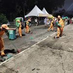 Cerca de 7,5 toneladas de lixo recolhidas no sábado de Carnaval no DF