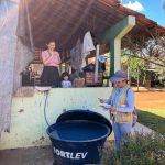 Técnicos combatem a dengue em mais de 200 casas no núcleo rural Taquara