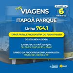 Passageiros do Itapoã Parque ganham reforço na linha 764.1