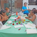 Mulheres rurais de Planaltina participam de oficina de bordado