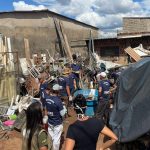 Equipes recolhem 170 toneladas de resíduos em casas de acumuladores em Arniqueira