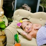 Bebês participam de ensaio fotográfico de Páscoa