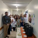 Revitalização do cantinho do café no laboratório do HBDF
