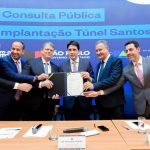 Ministério de Portos e Aeroportos e governo de São Paulo iniciam consulta pública do túnel Santos-Guarujá