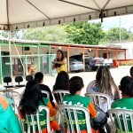 Dia da Mulher: Marcela Passamani faz roda de conversa com varredoras do DF