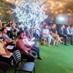 Colaboradores da segurança de festival de música participam de capacitação