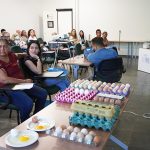 Trabalhadores rurais aprendem a produzir ovo com qualidade