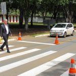 Ações educativas celebram os 27 anos da faixa de pedestres no DF