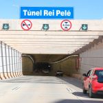 Túnel Rei Pelé é fechado nas noites de segunda para limpeza