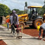 Começam obras de concretagem das calçadas próximas ao Eixo Monumental