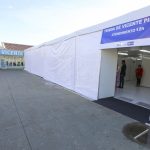 Inaugurada tenda de acolhimento a pacientes com dengue em Vicente Pires