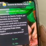 Cartão Prato Cheio: Mensagem de texto enviada aos beneficiários não é fraude