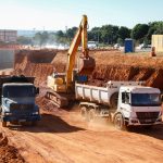 Escavação das trincheiras do Viaduto do Riacho Fundo entra na fase final