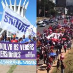 Imprensa esquerdista ignora milhares de professores protestando contra Lula em Brasília