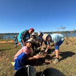 Estudantes participam de ação educativa sobre o Cerrado