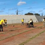 Administração Regional do Plano Piloto realiza limpeza na área da Catedral de Brasília