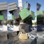 Após polêmica, cofres de presos do CPP são retirados da rua, no SIA