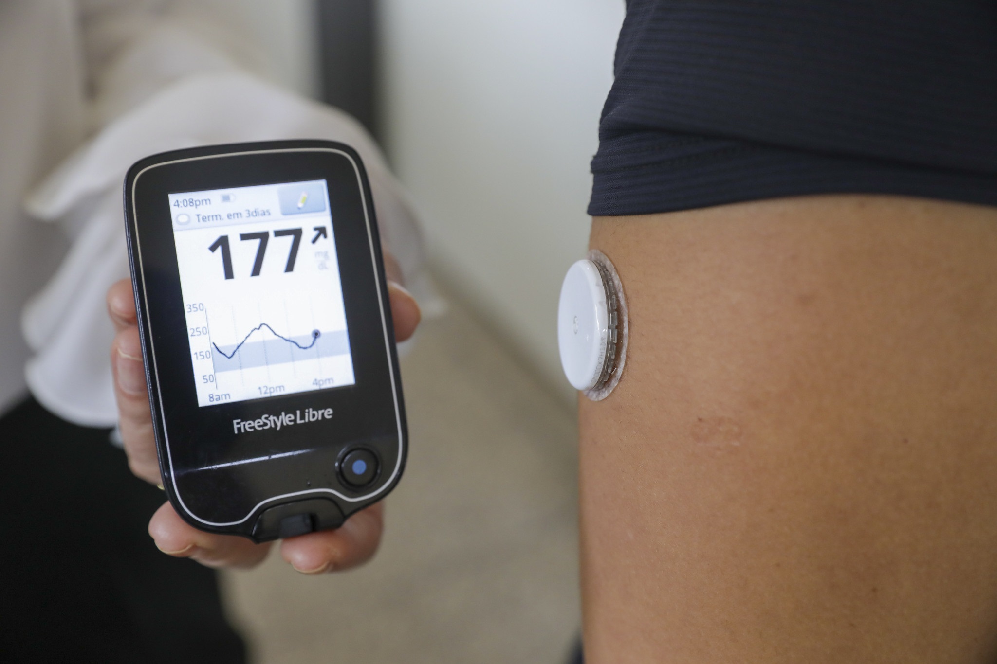 29.12. Controle de diabetes. Foto Geovana Albuquerque Agência Brasília