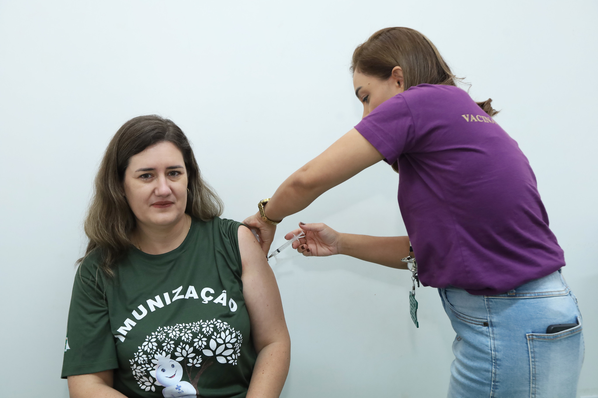 21.5. Vacinação contra influenza DF. Foto Sandro Araújo - Agência Saúde DF