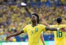 Com show de Vini Jr., Brasil vence a Escócia e se classifica em 1º lugar no retorno de Neymar à Copa